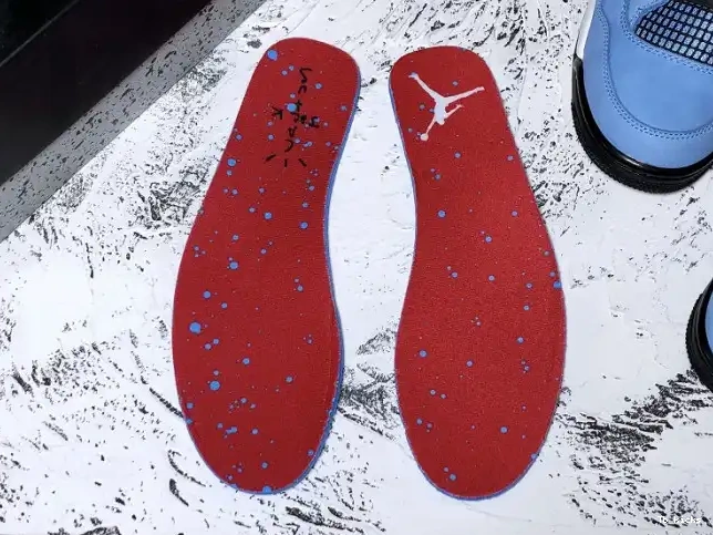 Rep TBK Cactus 308497-406 x Air 4 Jordan Scott Travis Jack 0508